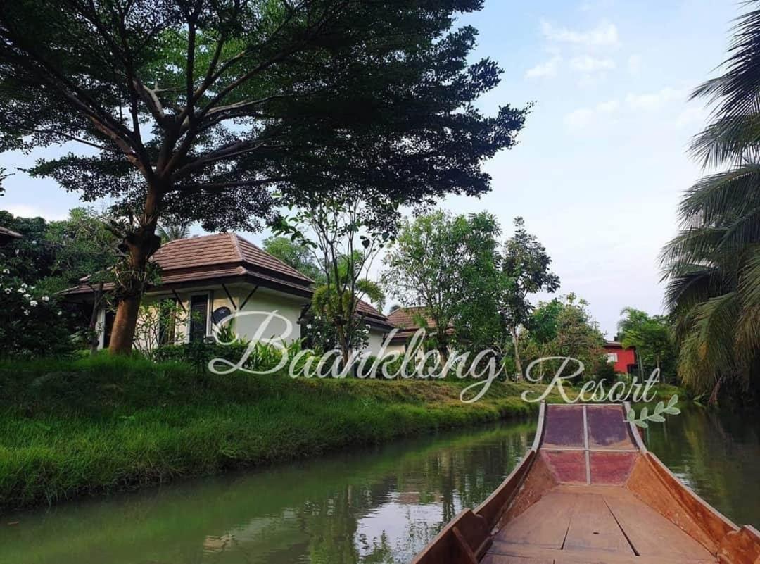 Baan Klong Resort Damnoen Saduak Exterior photo